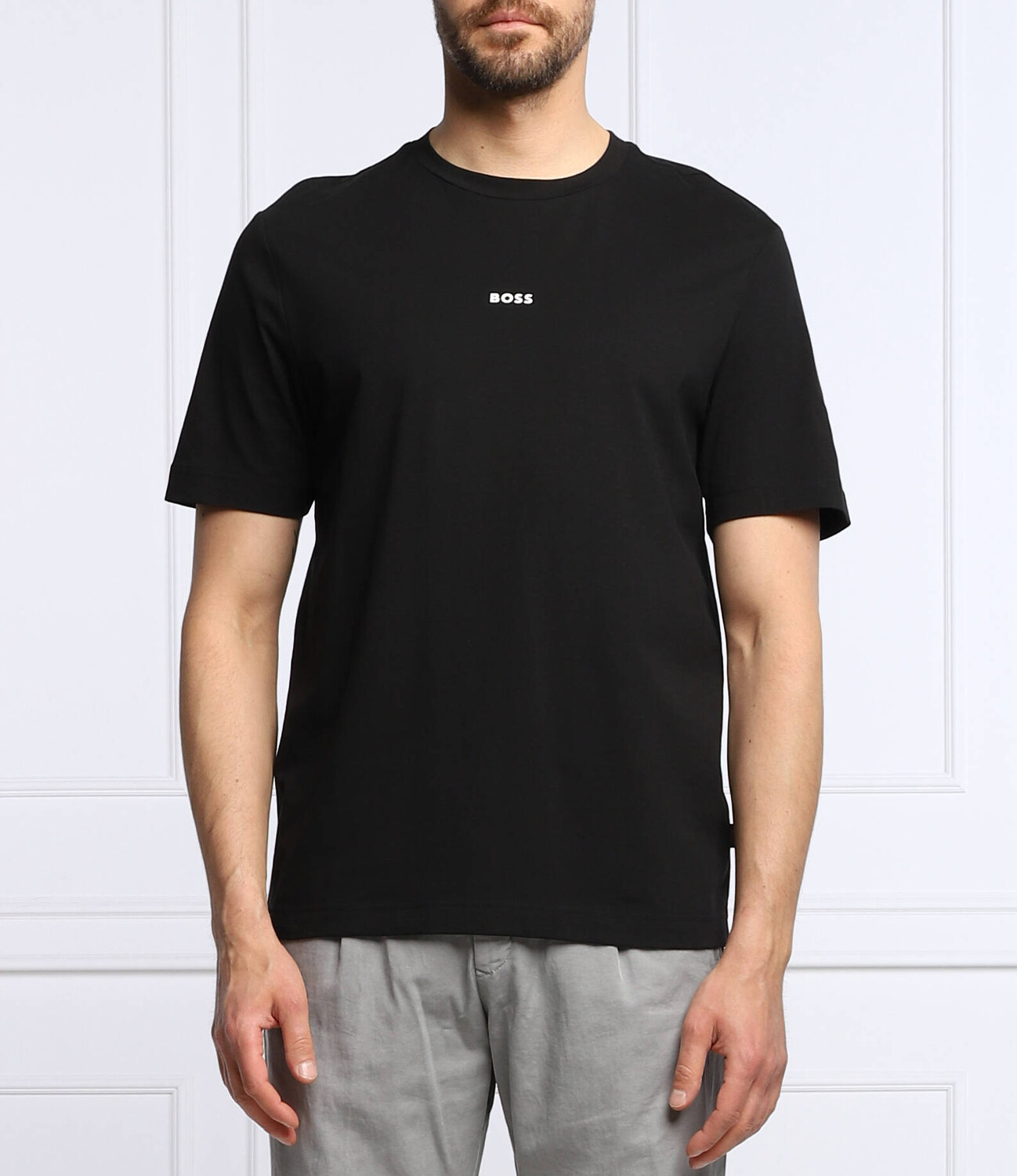 Футболка BOSS ORANGE tchup relaxed fit, черный
Футболка BOSS ORANGE tchup relaxed fit, черный