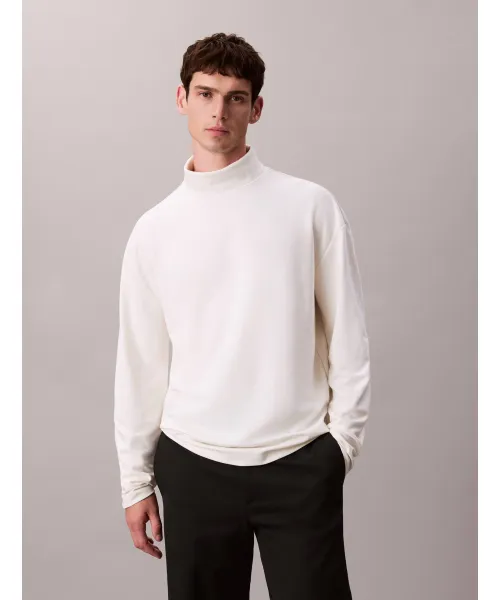 Водолазка Relaxed fit Calvin Klein, бежевый 
Водолазка Relaxed fit Calvin Klein, бежевый