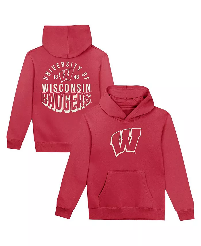 Детская толстовка с капюшоном из флиса Red Wisconsin Badgers Team Banner Outerstuff
Детская толстовка с капюшоном из флиса Red Wisconsin Badgers Team Banner Outerstuff