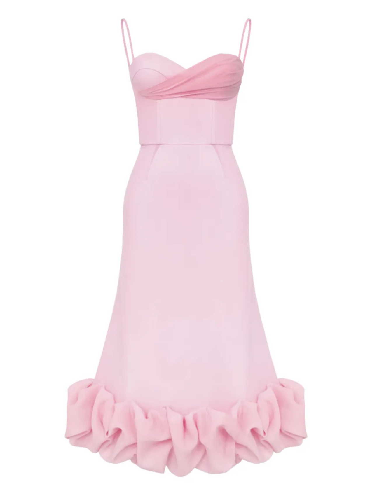 POST MERIDIEM платье-бюстье с драпировкой, розовый
POST MERIDIEM платье-бюстье с драпировкой, розовый