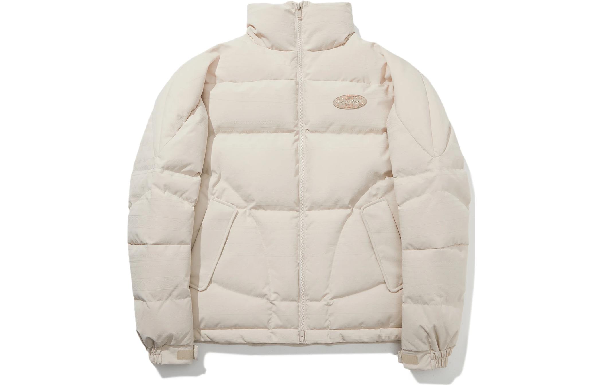 LiNing Унисекс пуховик овсяно-серый, Oat Gray
LiNing Унисекс пуховик овсяно-серый, Oat Gray