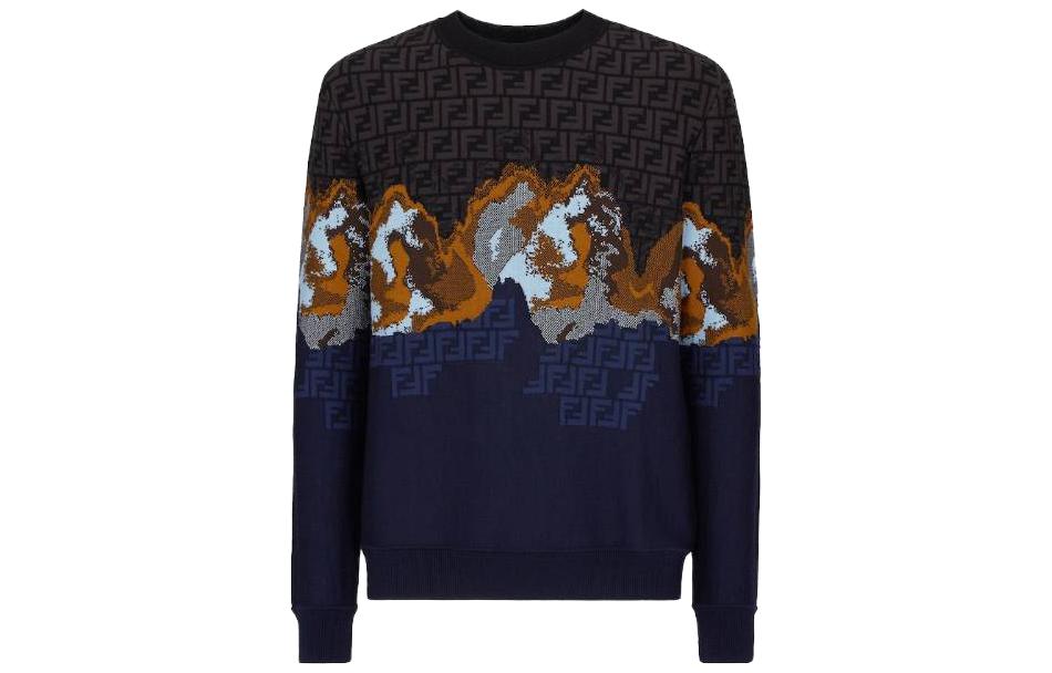 FENDI Свитер мужской темно-синий
FENDI Свитер мужской темно-синий