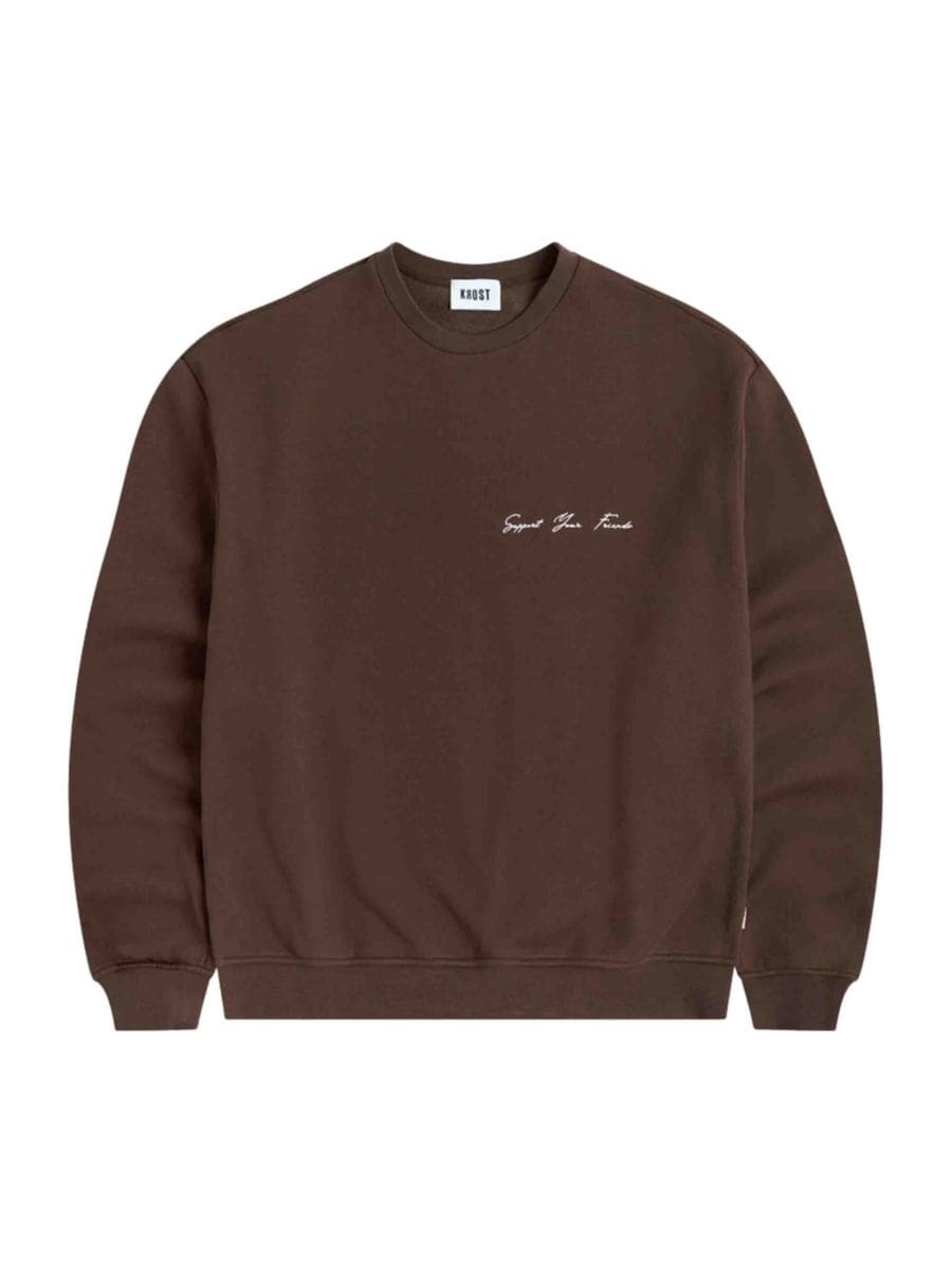 Толстовка с круглым вырезом и логотипом Поддержи своих друзей Krost, цвет Demitasse
Толстовка с круглым вырезом и логотипом Поддержи своих друзей Krost, цвет Demitasse