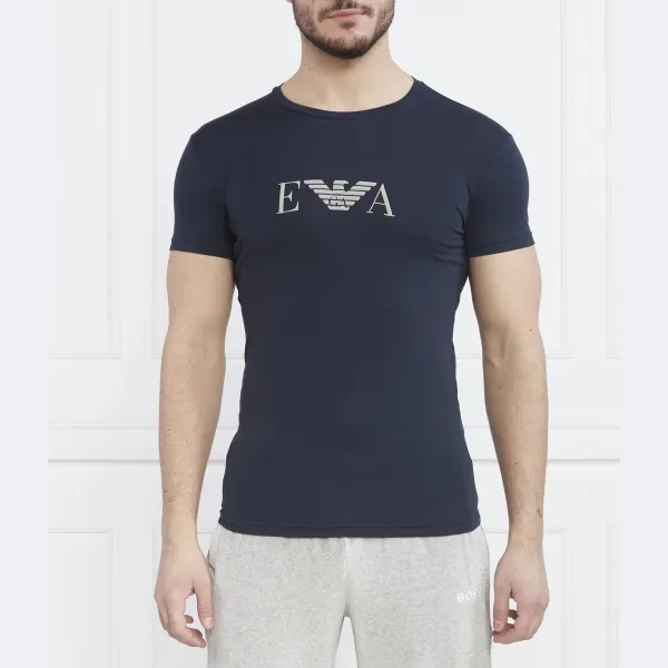 Футболка стандартного кроя Emporio Armani, синий
Футболка стандартного кроя Emporio Armani, синий