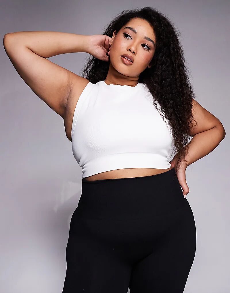 4505 4508 Curve Active спортивный топ с двойной поддержкой, бесшовный, белый
4505 4508 Curve Active спортивный топ с двойной поддержкой, бесшовный, белый