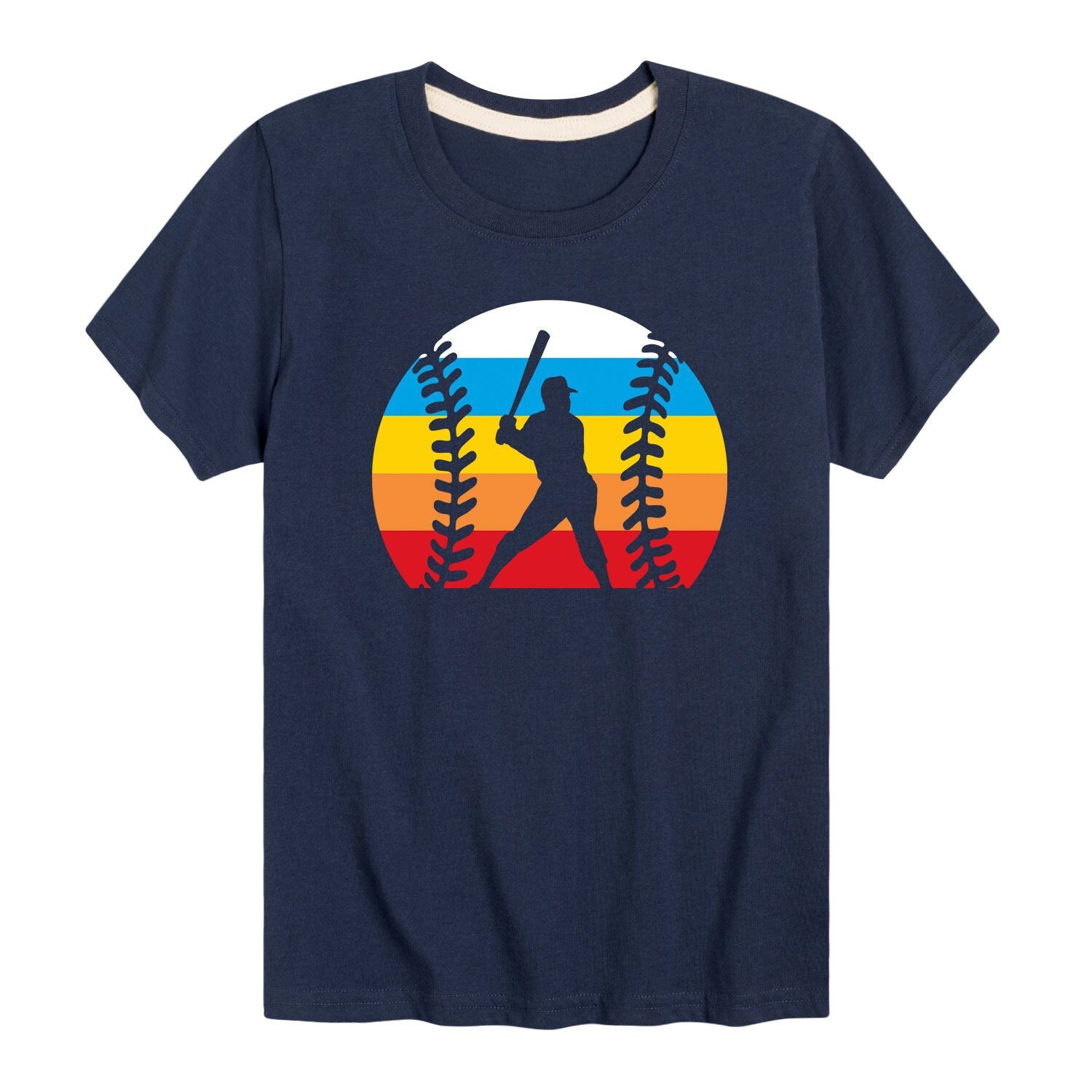 Футболка с бейсболистом в стиле ретро для мальчиков 8–20 лет Licensed Character, синий
Футболка с бейсболистом в стиле ретро для мальчиков 8–20 лет Licensed Character, синий