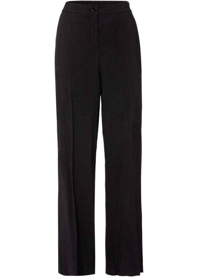 Широкие брюки Bodyflirt, черный
Широкие брюки Bodyflirt, черный