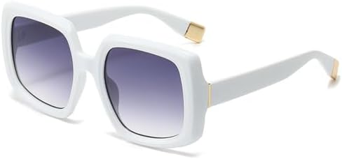 Винтажные женские солнцезащитные очки 2027 года с градиентным переходом цвета и защитой от УФ-излучения UV400, мужские солнцезащитные очки в стиле панк MTZJH, White Gray Gradient
Винтажные женские солнцезащитные очки 2027 года с градиентным переходом цвета и защитой от УФ-излучения UV400, мужские солнцезащитные очки в стиле панк MTZJH, White Gray Gradient