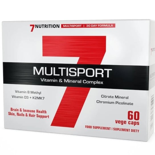 7Nutrition, Multisport Витамины и минералы, 60 капсул.
7Nutrition, Multisport Витамины и минералы, 60 капсул.