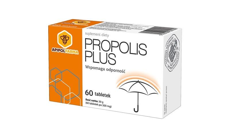 Препарат, укрепляющий иммунитет Propolis Plus, 60 шт
Препарат, укрепляющий иммунитет Propolis Plus, 60 шт