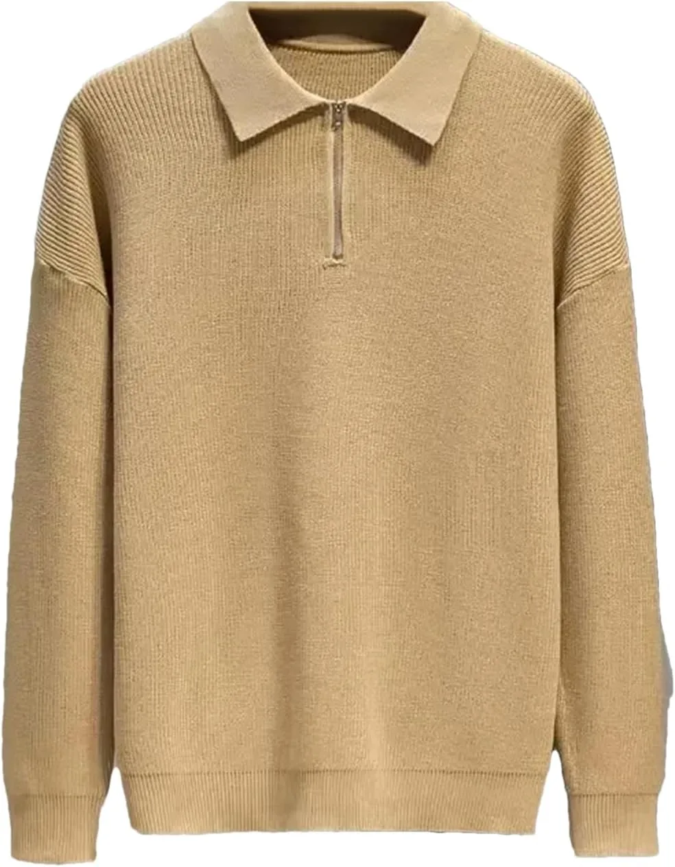 Мужской повседневный пуловер с полумолнией и отложным воротником UIOKLMJH
Мужской повседневный пуловер с полумолнией и отложным воротником UIOKLMJH