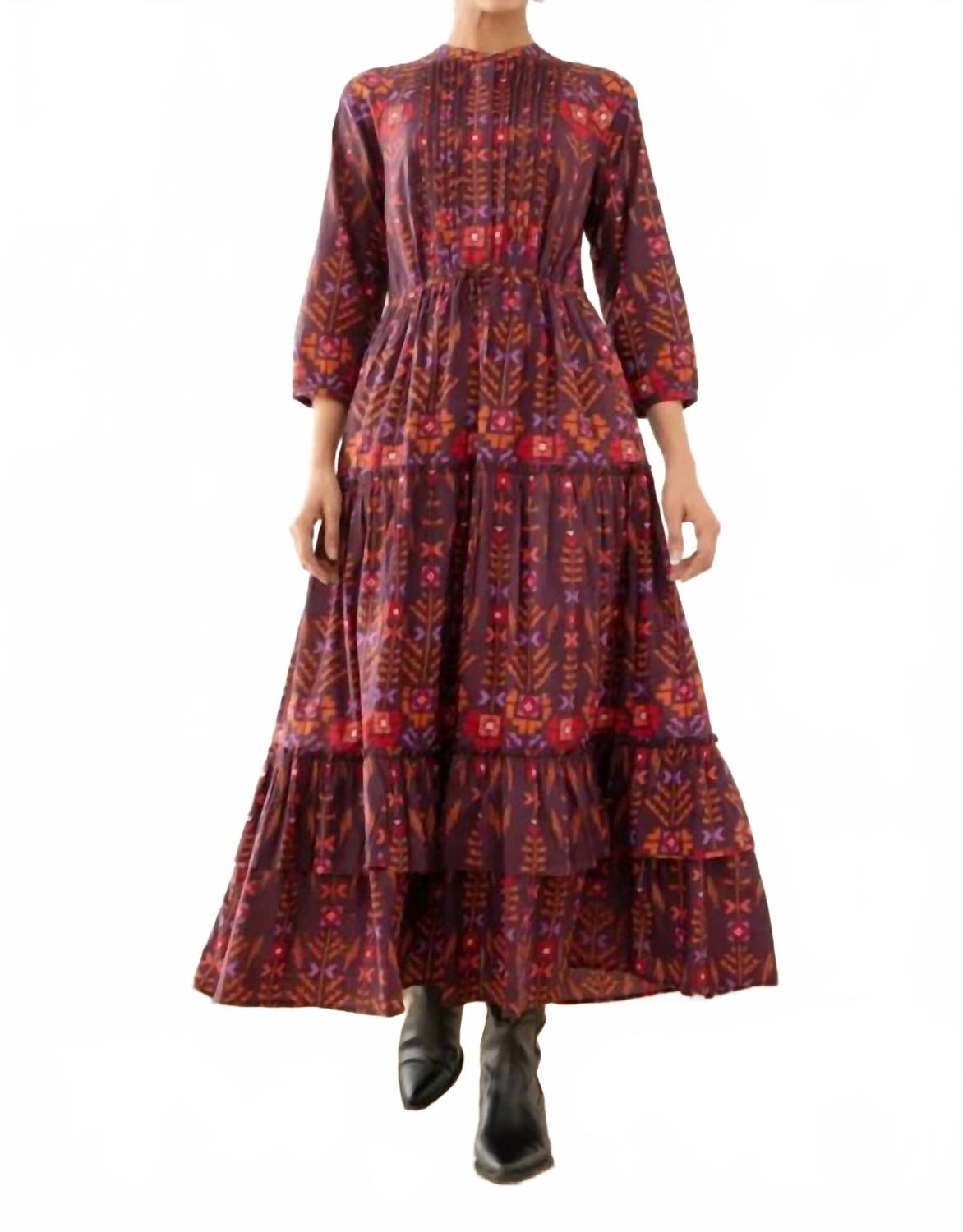 Платье Bazaar Emile Deco в цвете корица BANJANAN, Cinnamon
Платье Bazaar Emile Deco в цвете корица BANJANAN, Cinnamon