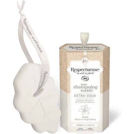 Мой органический твердый шампунь Extra-Gentle 75 г Respectueuse
Мой органический твердый шампунь Extra-Gentle 75 г Respectueuse