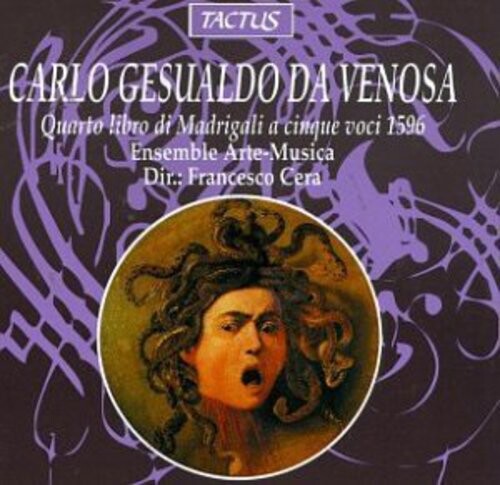 CD диск Gesualdo / Cera / Ensemble Arte-Musica: Madrigals
CD диск Gesualdo / Cera / Ensemble Arte-Musica: Madrigals