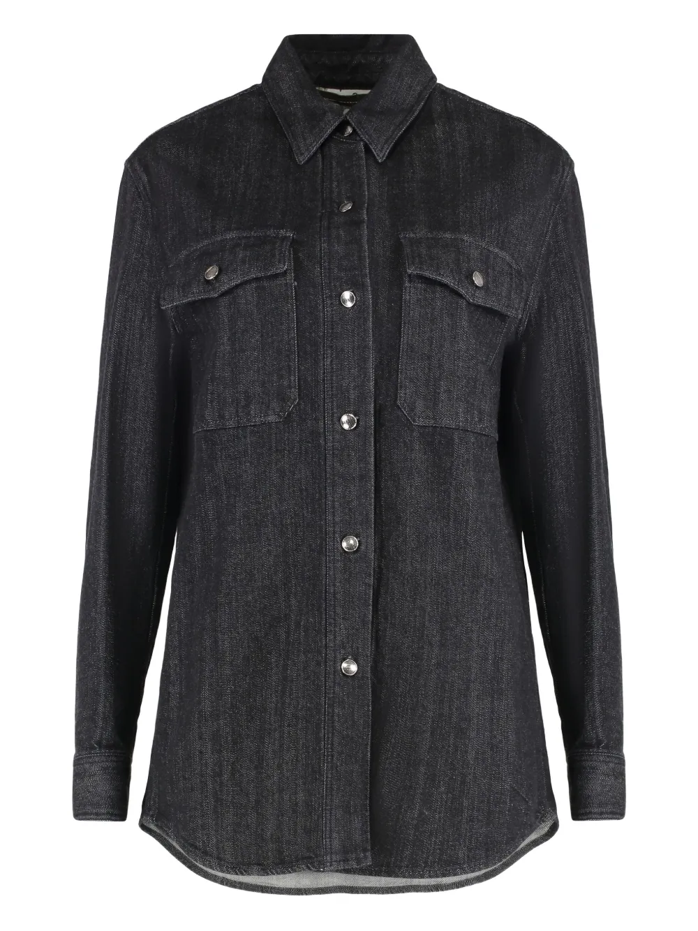 Джинсовая рубашка с двумя карманами Moorer, синий
Джинсовая рубашка с двумя карманами Moorer, синий