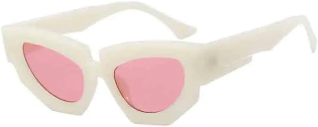 Модные солнцезащитные очки «кошачий глаз» для женщин и мужчин, роскошные, в винтажном стиле, панк, для активного отдыха, с защитой от УФ-излучения UV400 VVTWSSW, Beige Pink
Модные солнцезащитные очки «кошачий глаз» для женщин и мужчин, роскошные, в винтажном стиле, панк, для активного отдыха, с защитой от УФ-излучения UV400 VVTWSSW, Beige Pink