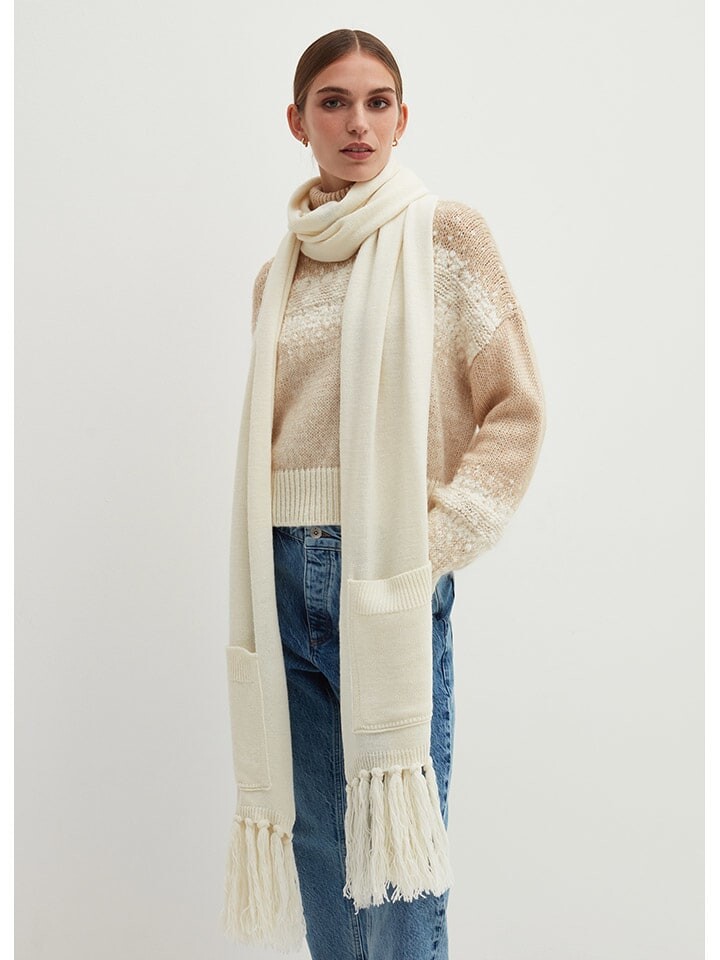 Шарф STEFANEL, кремовый
Шарф STEFANEL, кремовый