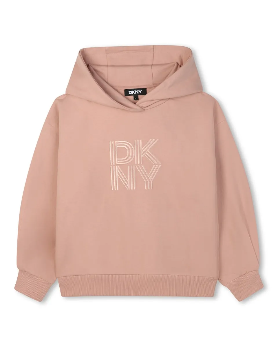Детский свитшот с длинным рукавом DKNY, розовый
Детский свитшот с длинным рукавом DKNY, розовый
