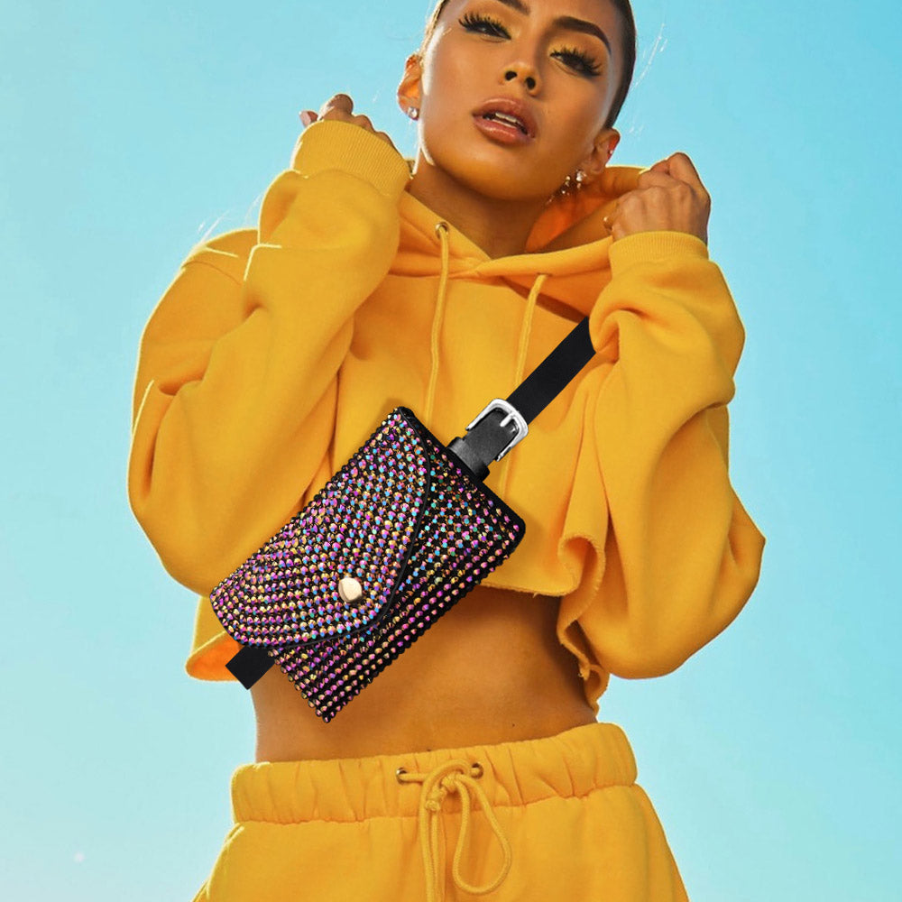 Блестящая сумка-конверт через плечо FASHNZFAB, фиолетовый
Блестящая сумка-конверт через плечо FASHNZFAB, фиолетовый