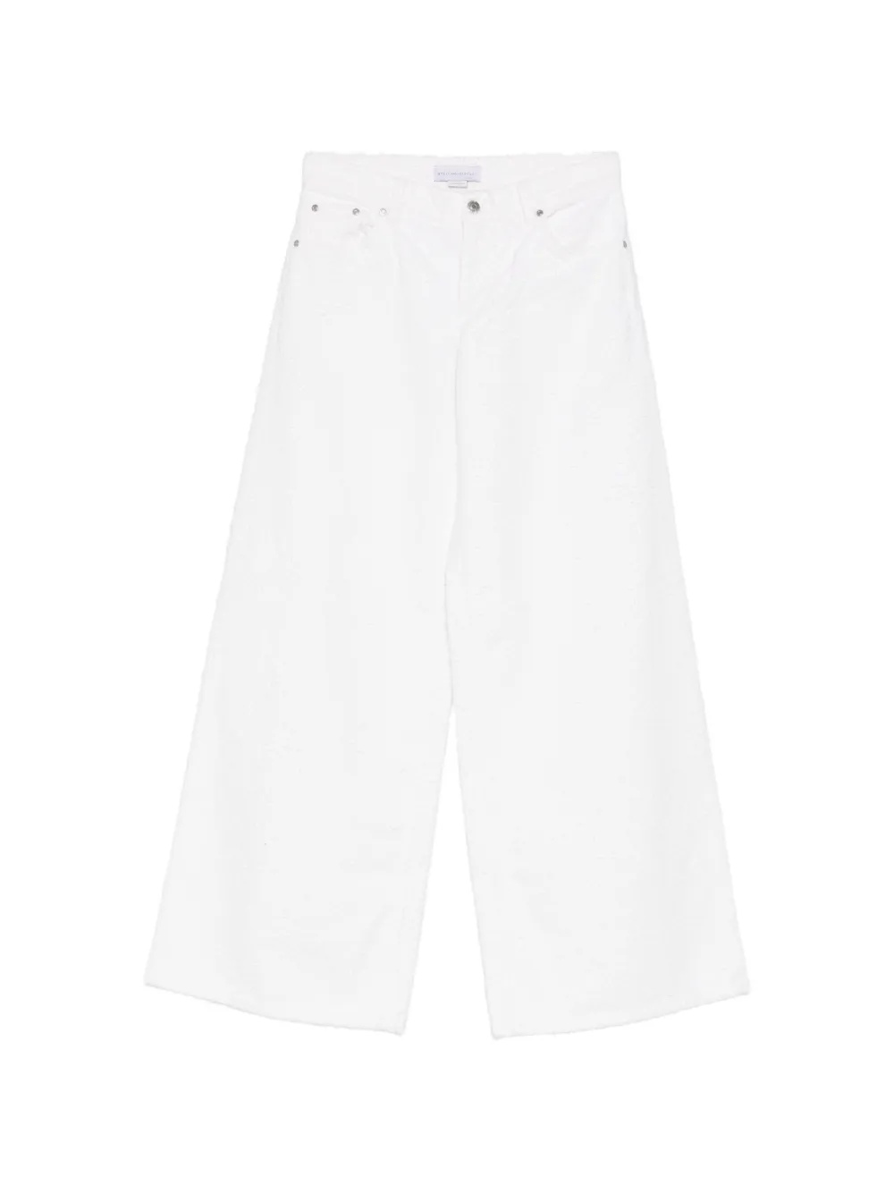 Джинсы широкого кроя Stella Mccartney, белый
Джинсы широкого кроя Stella Mccartney, белый