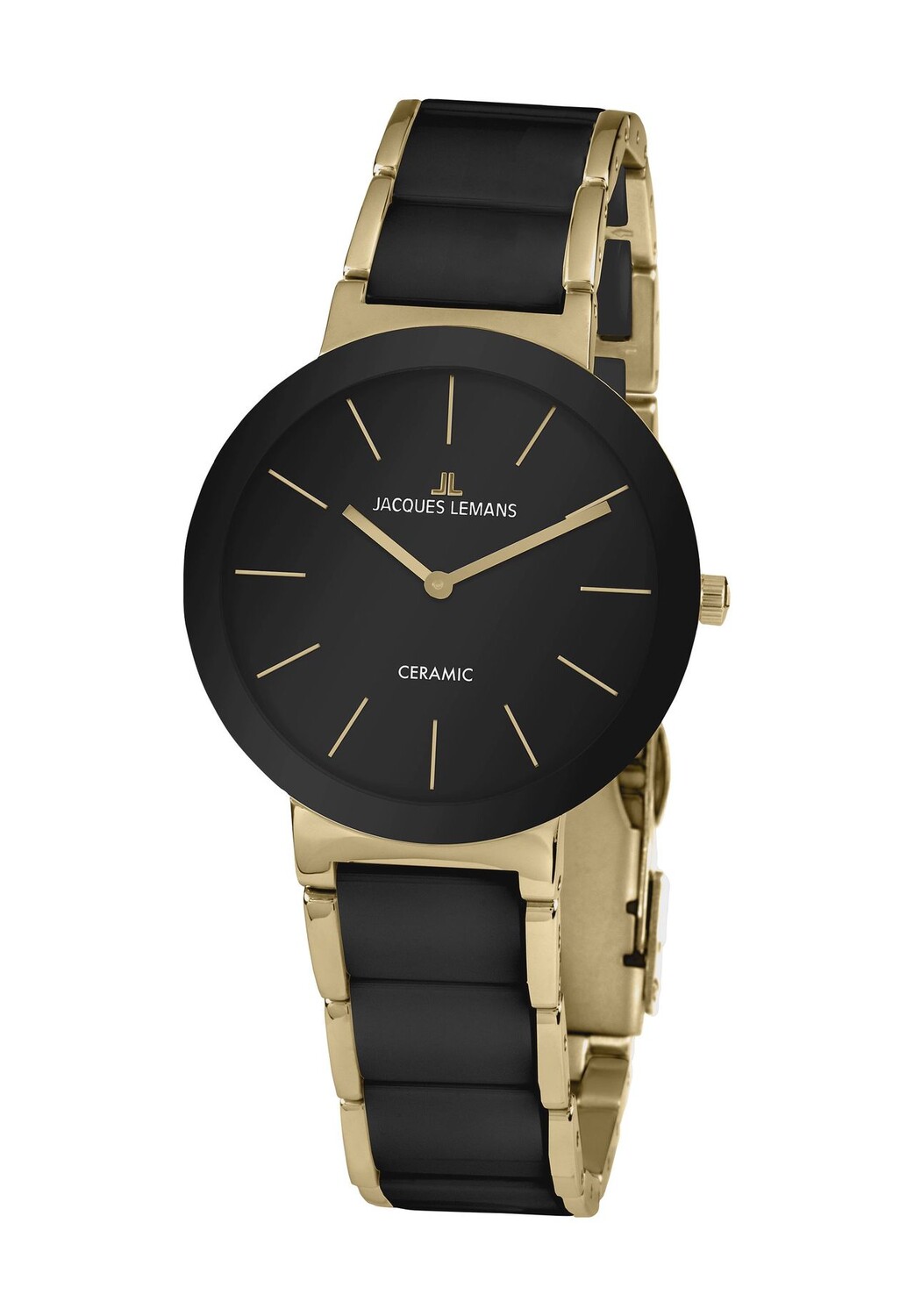 Женские часы JL 42-7E JACQUES LEMANS, цвет Schwarz Gold 
Женские часы JL 42-7E JACQUES LEMANS, цвет Schwarz Gold