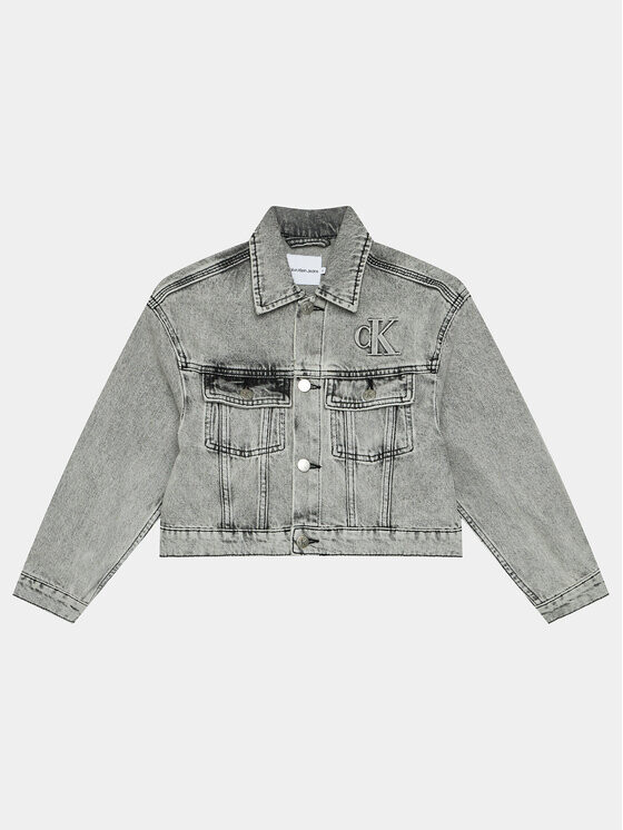 Джинсовая куртка свободного кроя Calvin Klein, серый
Джинсовая куртка свободного кроя Calvin Klein, серый