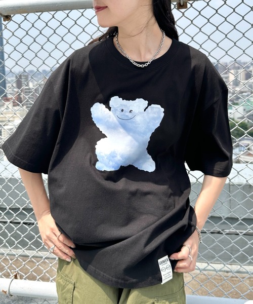 Футболка с коротким рукавом, принт Big Cloud Bear Smile GRAVER OF ANAHEIM, черный
Футболка с коротким рукавом, принт Big Cloud Bear Smile GRAVER OF ANAHEIM, черный