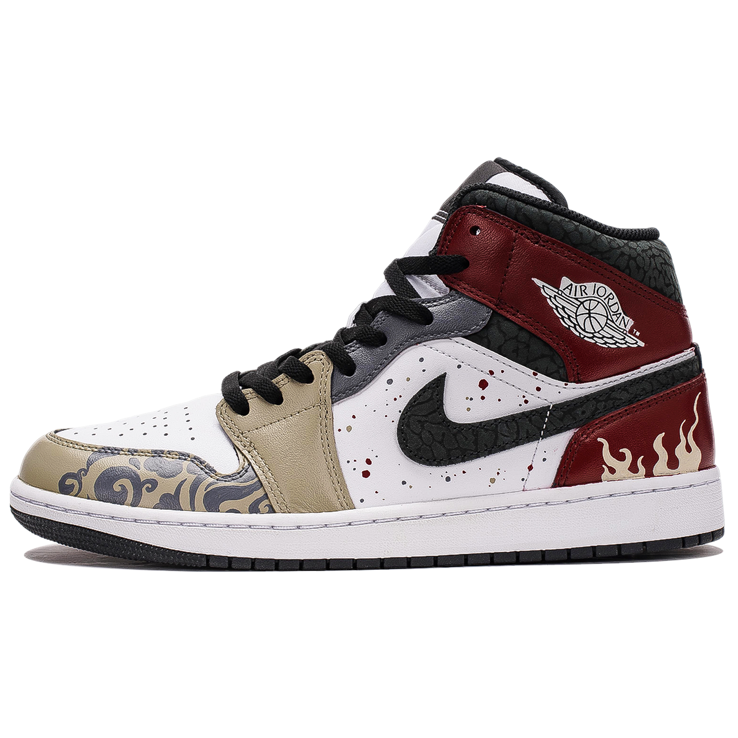 Jordan Износостойкие нескользящие винтажные баскетбольные кроссовки Air 1 среднего размера, мужские, красные, белые
Jordan Износостойкие нескользящие винтажные баскетбольные кроссовки Air 1 среднего размера, мужские, красные, белые