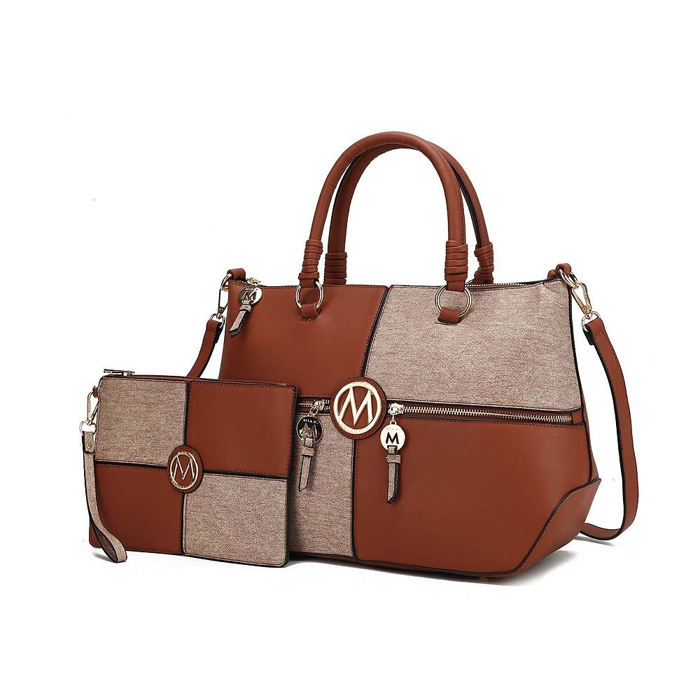 Mkf Collection Maji Женская сумка-саквояж из веганской кожи с ремешком на ремешке от Mia K MKF Collection, цвет Cognac
Mkf Collection Maji Женская сумка-саквояж из веганской кожи с ремешком на ремешке от Mia K MKF Collection, цвет Cognac