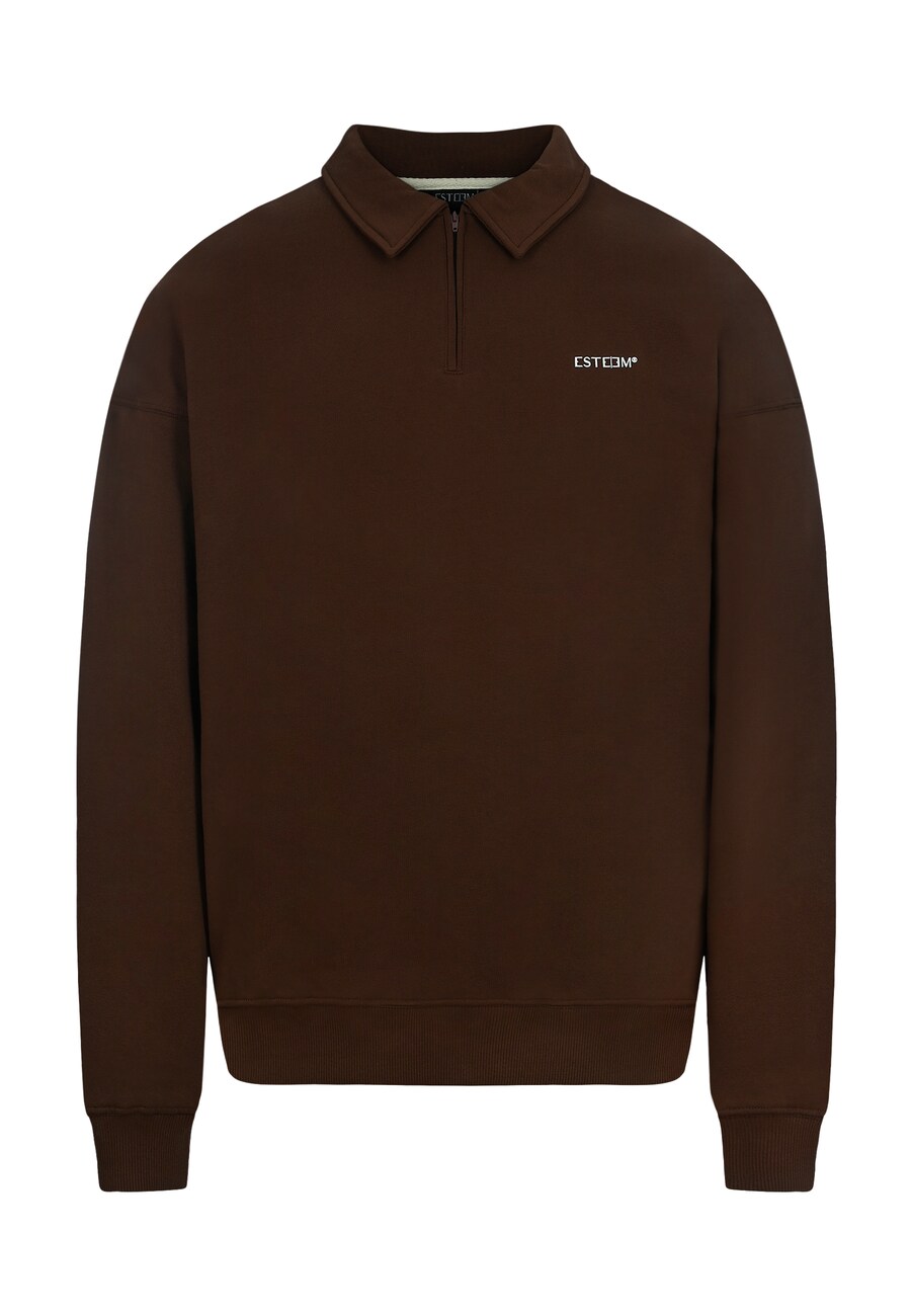 Толстовка ESTEEM Essential Oversized Halfzip, коричневый
Толстовка ESTEEM Essential Oversized Halfzip, коричневый