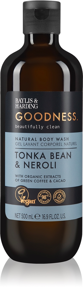 Гель для душа Goodness с бобами тонка и нероли Baylis & Harding, 500 мл
Гель для душа Goodness с бобами тонка и нероли Baylis & Harding, 500 мл