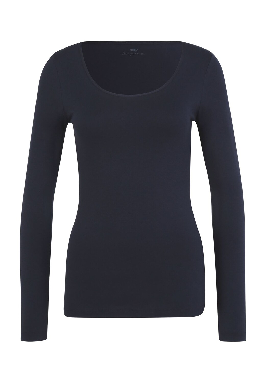 Майка из чистого хлопка, длинный рукав, круглый вырез, женская mey, цвет Night Blue
Майка из чистого хлопка, длинный рукав, круглый вырез, женская mey, цвет Night Blue