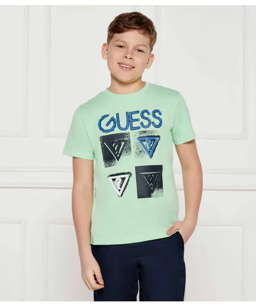 Футболка Regular fit Guess, зеленый
Футболка Regular fit Guess, зеленый