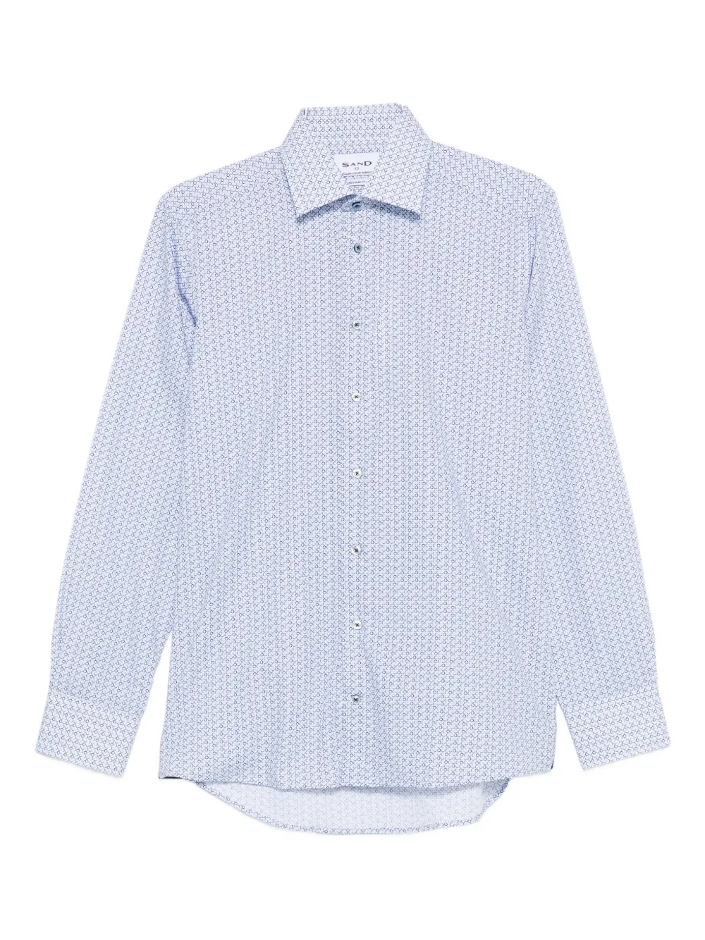 Рубашка с длинными рукавами и геометричным принтом Sand, белый
Рубашка с длинными рукавами и геометричным принтом Sand, белый