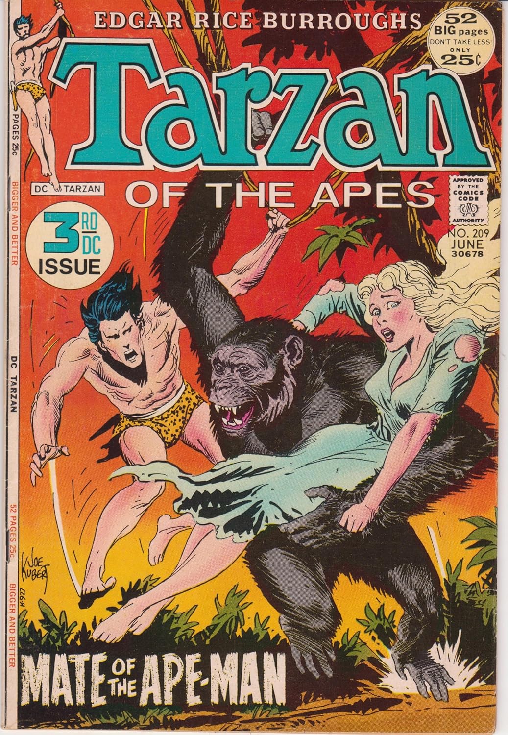 Tarzan (1972 series) #209 (DC Comics)
Tarzan (1972 series) #209 (DC Comics)