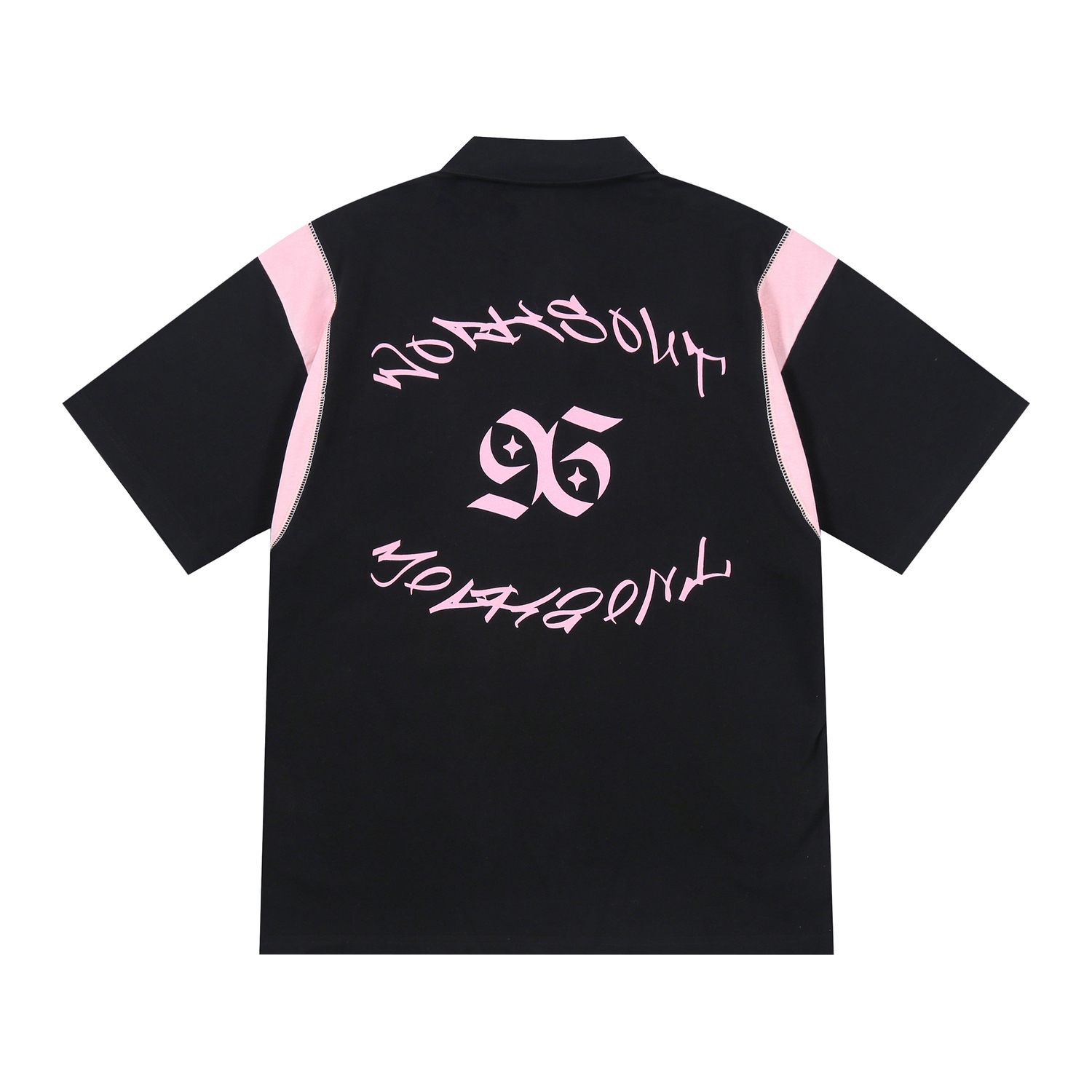 Женская поло NICEBAD, черная (укороченная) 
Женская поло NICEBAD, черная (укороченная)