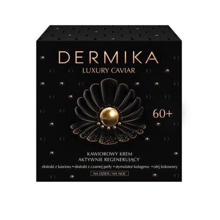 Активно регенерирующий крем Luxury Caviar 60+, Dermika
Активно регенерирующий крем Luxury Caviar 60+, Dermika