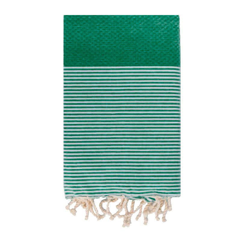 Пляжное полотенце Fouta из чистого хлопка с узкими полосками - Tal Lisola, цвет Verde
Пляжное полотенце Fouta из чистого хлопка с узкими полосками - Tal Lisola, цвет Verde
