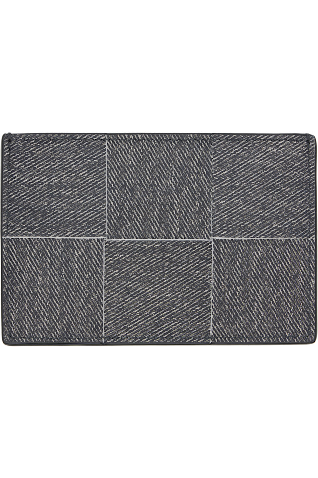 Bottega Veneta Серый кассетный тонкий держатель для карт с откидной крышкой
Bottega Veneta Серый кассетный тонкий держатель для карт с откидной крышкой
