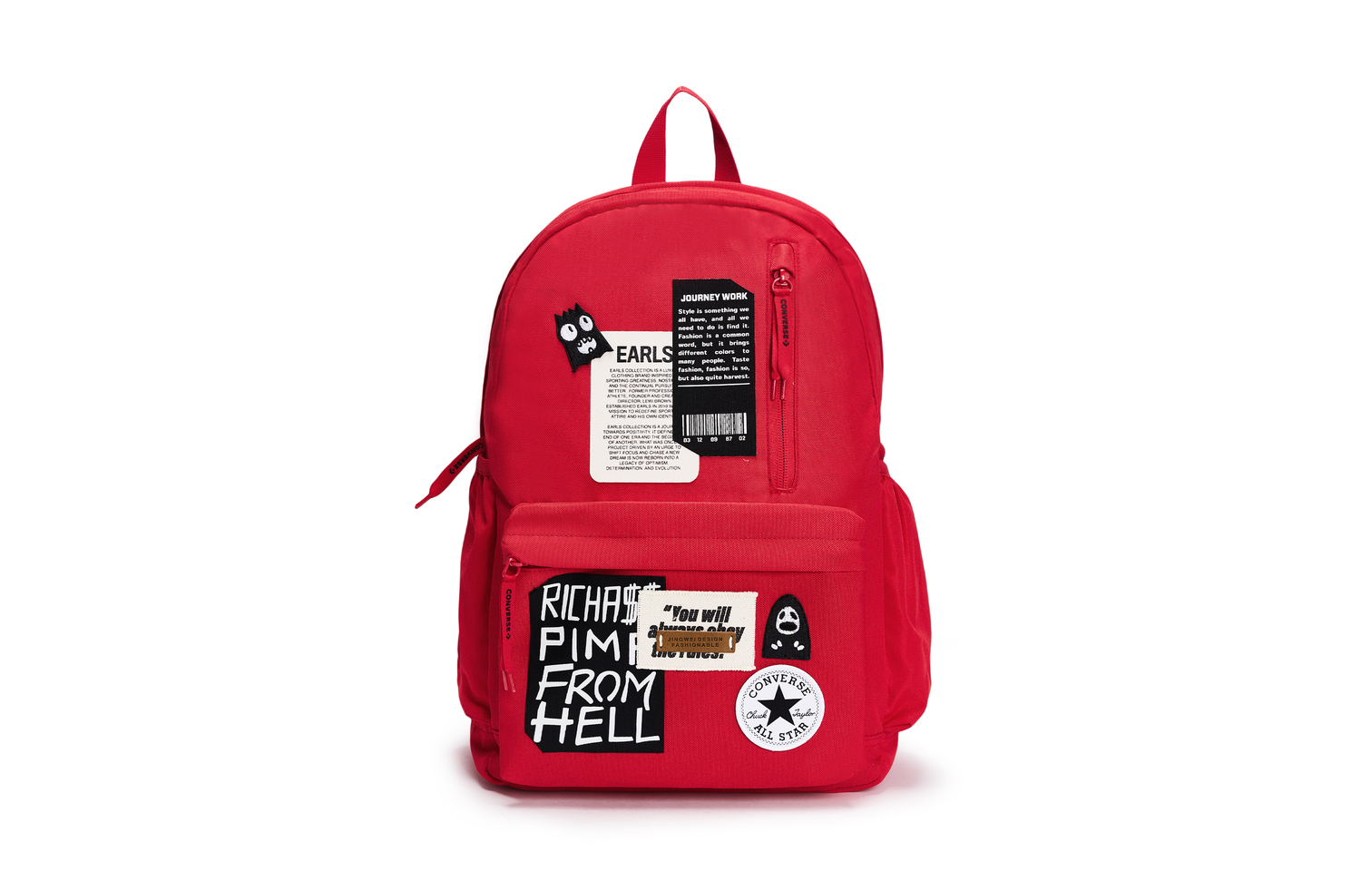 Converse Полиэстеровый рюкзак унисекс среднего размера в стиле преппи с принтом Ghost Face и пэчворк спинкой красного цвета, Ghost Patchwork
Converse Полиэстеровый рюкзак унисекс среднего размера в стиле преппи с принтом Ghost Face и пэчворк спинкой красного цвета, Ghost Patchwork