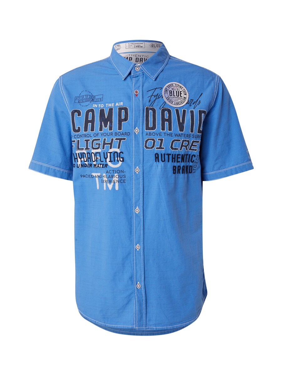 Рубашка на пуговицах классического кроя CAMP DAVID, цвет Blue/Night blue
Рубашка на пуговицах классического кроя CAMP DAVID, цвет Blue/Night blue