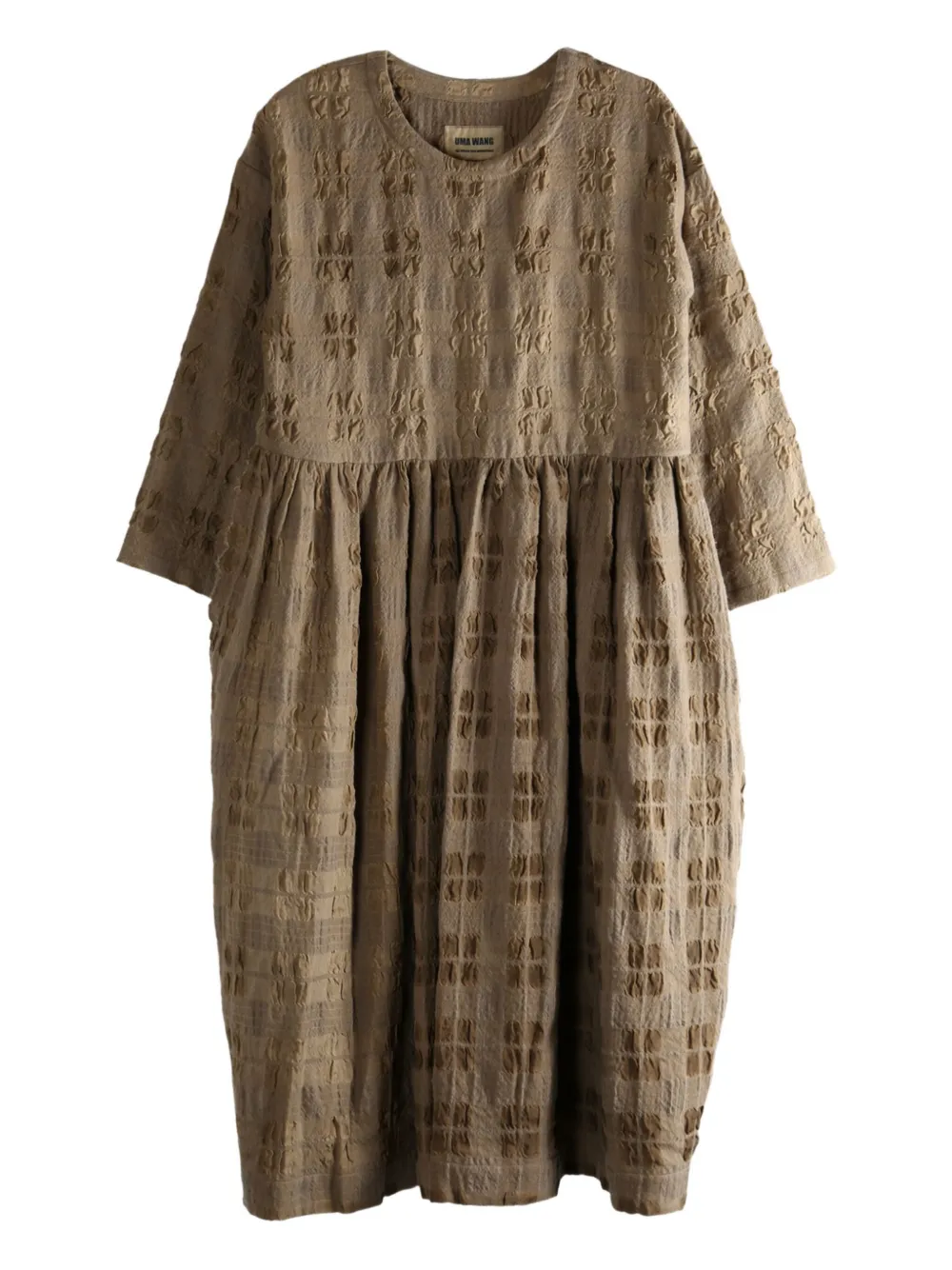 Платье миди в клетку Uma Wang, коричневый
Платье миди в клетку Uma Wang, коричневый