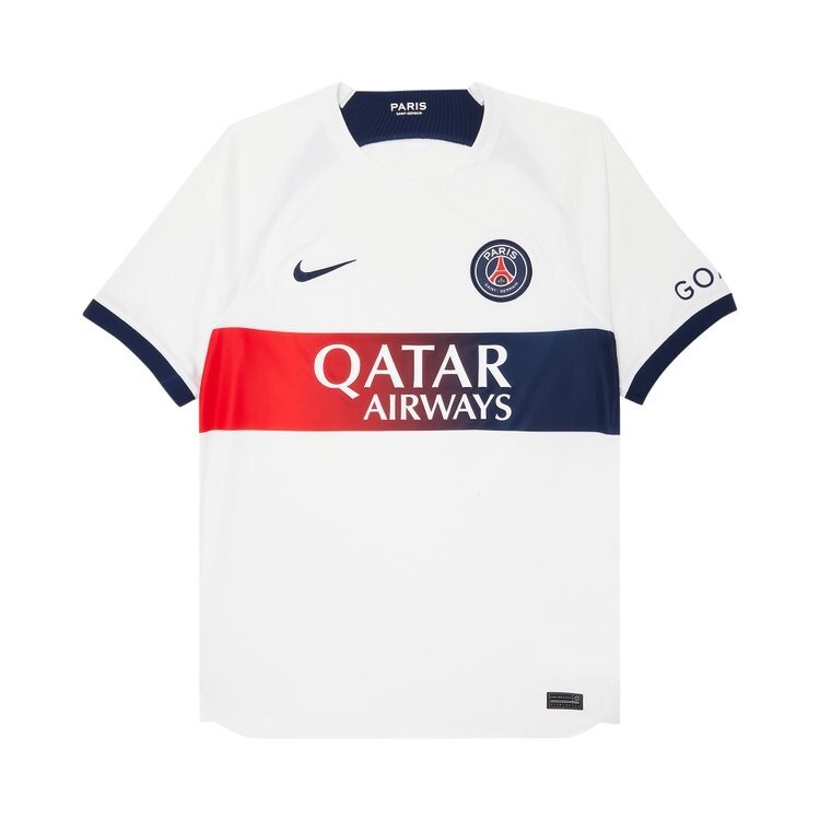 Джерси Nike Paris Saint-Germain Stadium Away Dri-FIT 'White/Midnight Navy', белый
Джерси Nike Paris Saint-Germain Stadium Away Dri-FIT 'White/Midnight Navy', белый