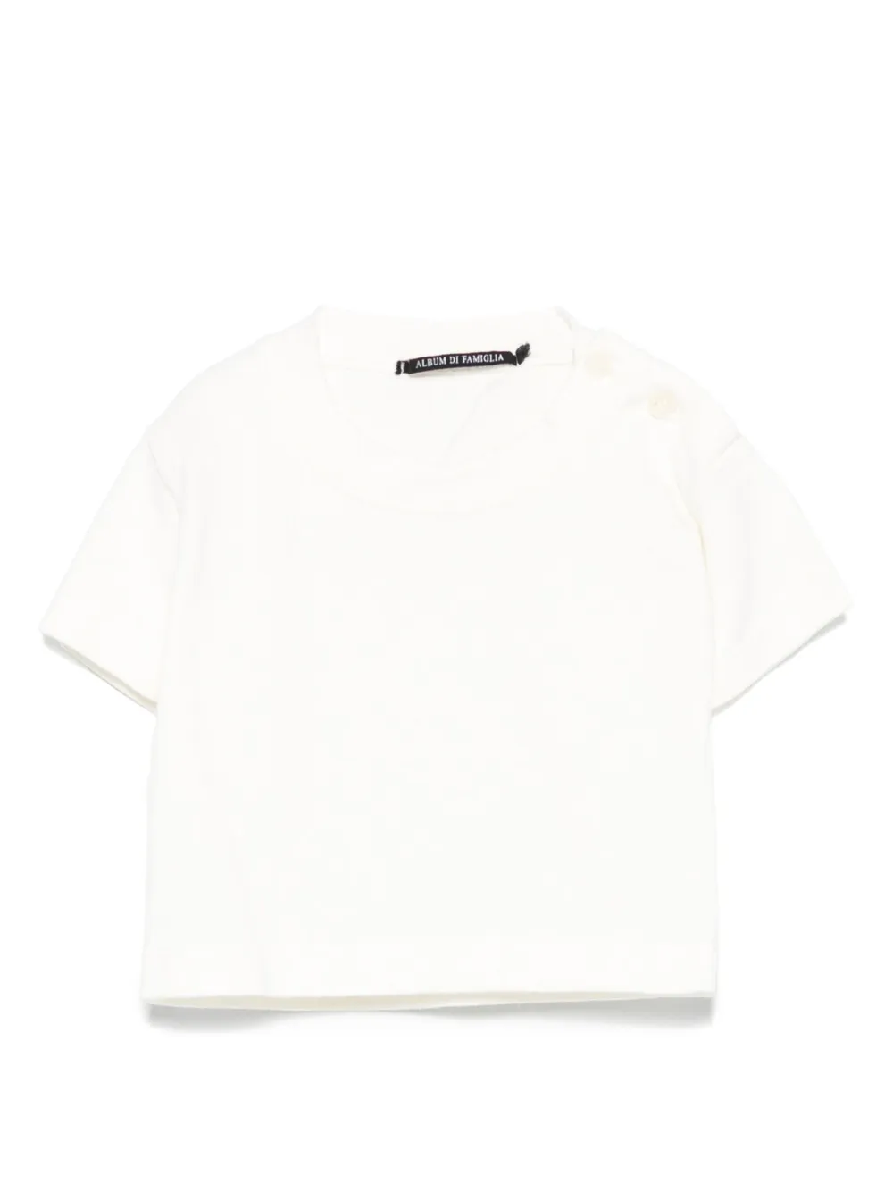 Хлопковая футболка с коротким рукавом Album Di Famiglia Kids, белый
Хлопковая футболка с коротким рукавом Album Di Famiglia Kids, белый