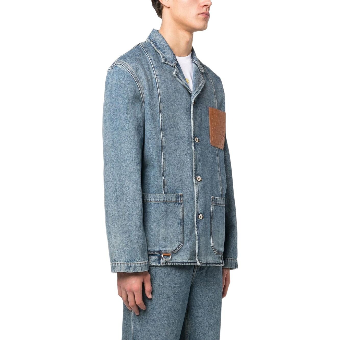 Джинсовая куртка Anagram Workwear Loewe, синий
Джинсовая куртка Anagram Workwear Loewe, синий