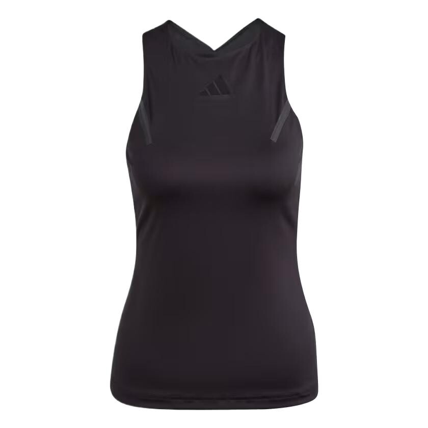 Майка женский черный Adidas, черный 
Майка женский черный Adidas, черный