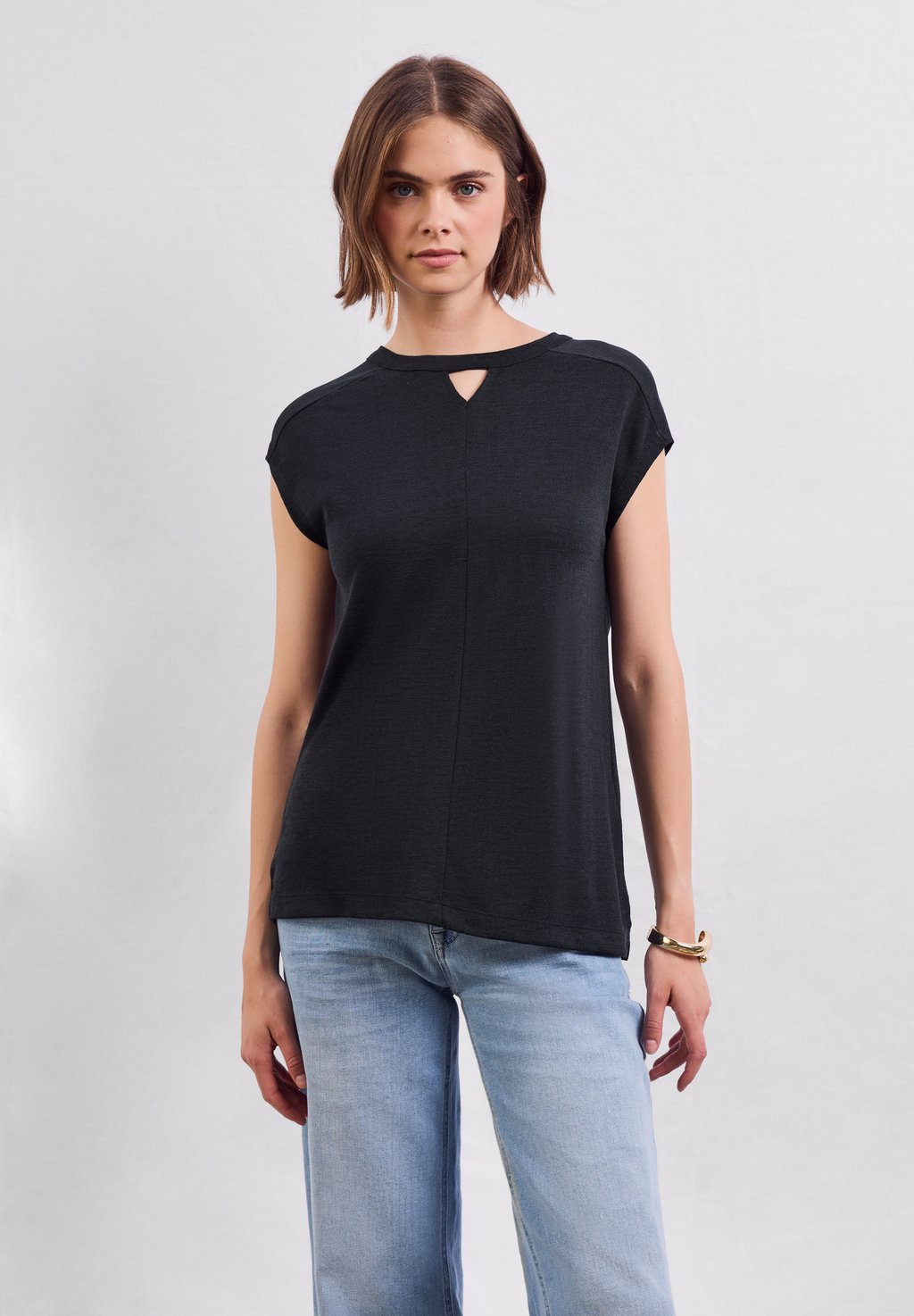 Блуза LOOK CUT-OUT Street One Studio, темно-синий
Блуза LOOK CUT-OUT Street One Studio, темно-синий