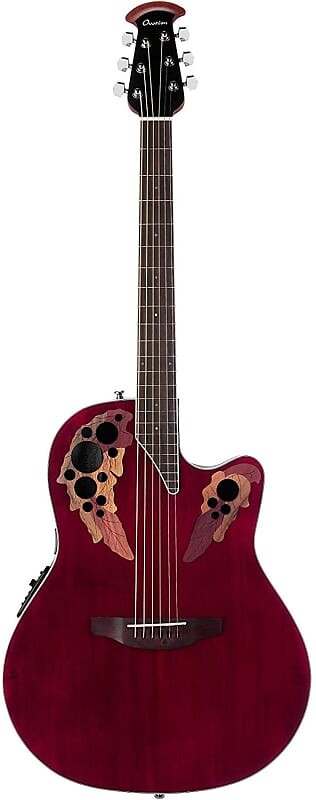 Акустическая гитара Ovation Acoustic Electric Guitar Celebrity Elite 6 String - Ruby Red
Акустическая гитара Ovation Acoustic Electric Guitar Celebrity Elite 6 String - Ruby Red
