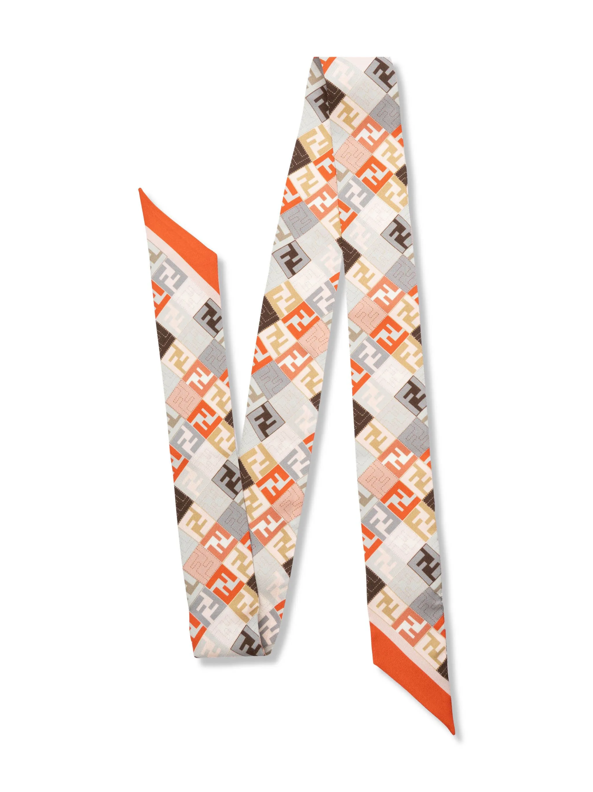 Шелковый платок Fendi, оранжевый
Шелковый платок Fendi, оранжевый