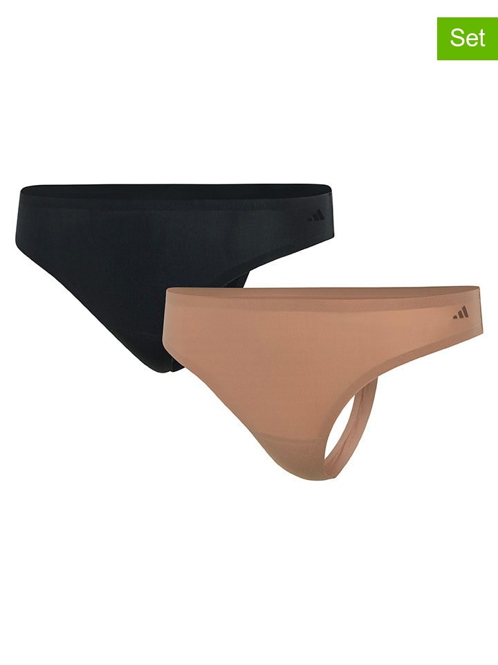 Стринги adidas, цвет hellbraun/schwarz
Стринги adidas, цвет hellbraun/schwarz